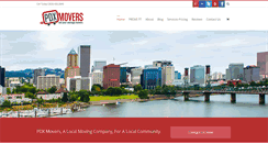 Desktop Screenshot of pdxmovers.com
