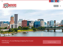 Tablet Screenshot of pdxmovers.com